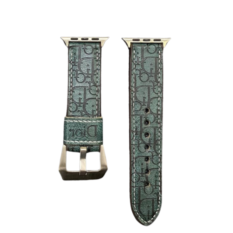 D LEATHER DARK GREEN